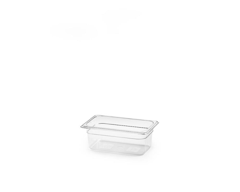 Kunststoffbehälter Gastronorm GN 1/4, transparent - Patina