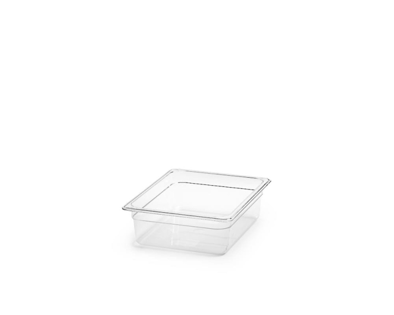 Kunststoffbehälter Gastronorm GN 1/2, transparent - Patina
