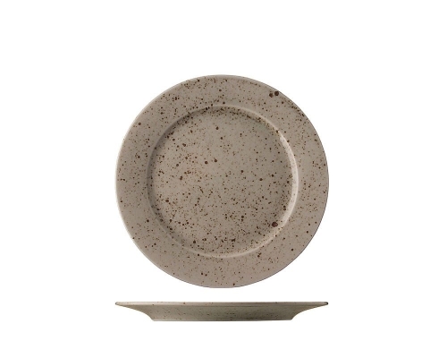 Flacher Teller 17 cm, Lifestyle Natural - Lilien