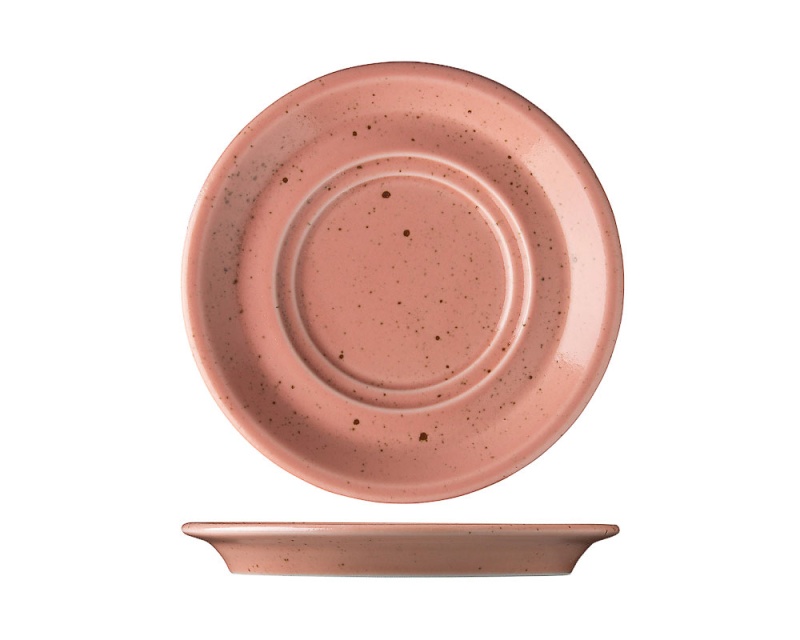 Unterteller für Suppenteller, Lifestyle Terracotta -Lilien