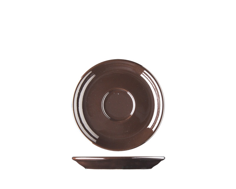 Espresso-Untertasse 12 cm, Lifestyle Ebony - Lilien