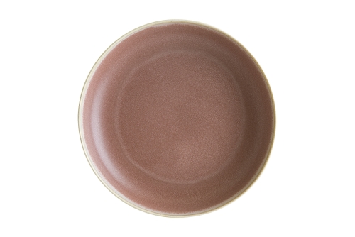 Tiefer Teller 22 cm, Rosa Topf - Bonna