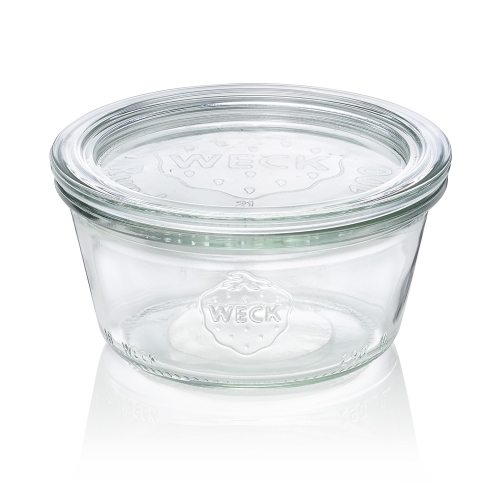 Glasgefäß mit Deckel, 29 cl, Deckel - Weck