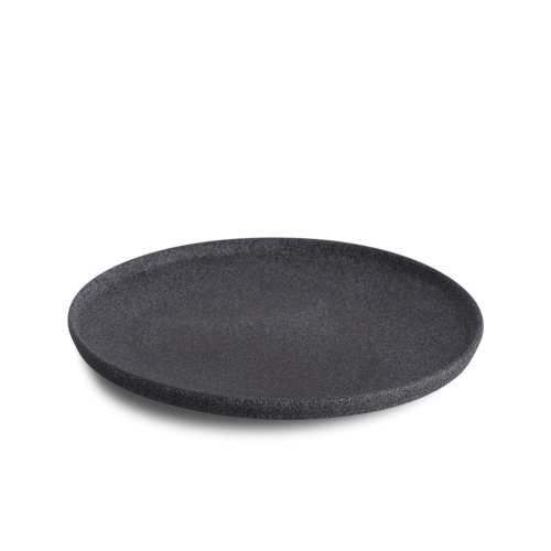 Teller Raw Nr. 4, 20 cm, Dunkelgrau - Benedikt