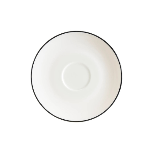 Espressoteller 12 cm, Gourmet Linea Schwarz - Bonna