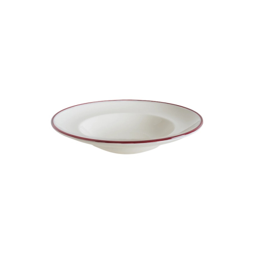 Tiefer Teller 24 cm, Gourmet Linea Burgundy - Bonna