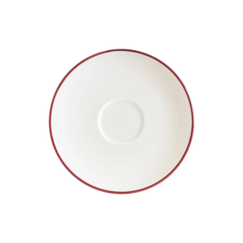 Espressoteller 12 cm, Gourmet Linea Burgund - Bonna