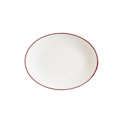 Servierplatte 36 x 28 cm, Gourmet Linea Burgund - Bonna