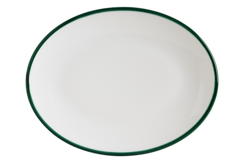 Servierplatte 36 x 28 cm, Moove Linea Green - Bonna