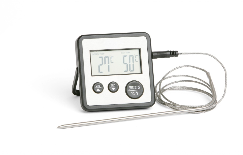 Digitales Bratthermometer mit Timer