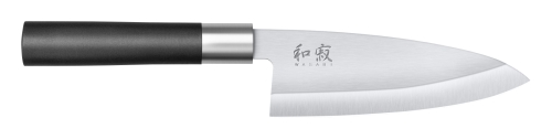 Deba-Messer 15 cm - KAI Wasabi Schwarz