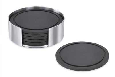 Untersetzer mit Ständer, 6er-Pack - Zack