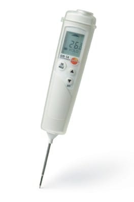 Laser-Thermometer mit Einsteckfühler - Testo 826-T4