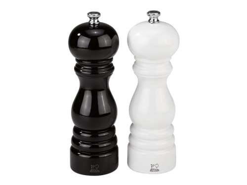 Salz- & Pfeffermühle, Paris Duo 18 cm, Schwarz & Weiß - Peugeot