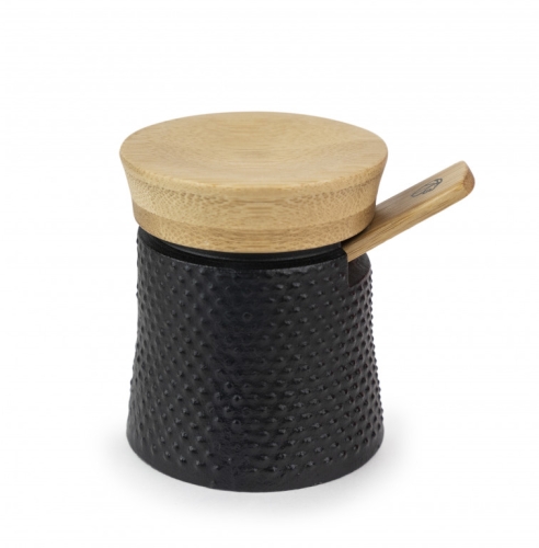 Salztopf, 7 cm, Bali, Gusseisen, Schwarz - Peugeot