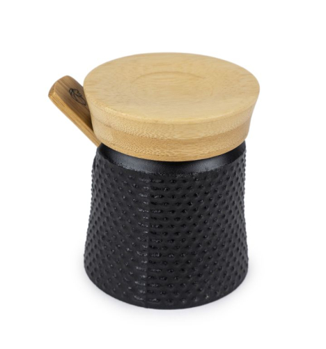 Salztopf, 7 cm, Bali, Gusseisen, Schwarz - Peugeot