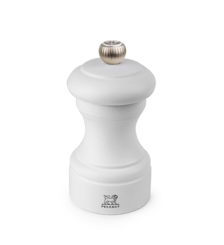 Salzmühle, 10 cm, Bistro, Matt Weiß - Peugeot