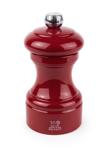 Salzmühle, 10 cm, Bistrorama, Rot Lackiert - Peugeot