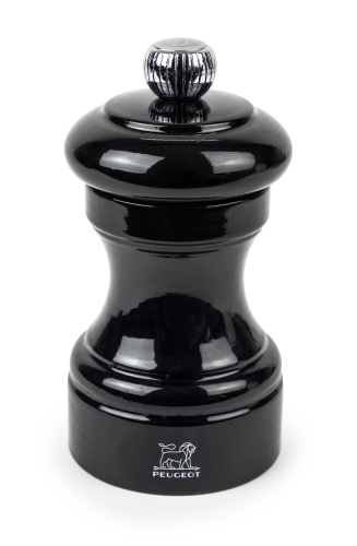 Salzmühle, 10 cm, Bistrorama, Schwarz Lackiert - Peugeot