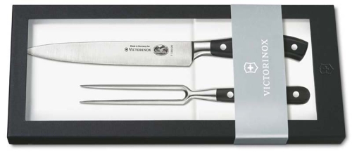 Tranchierbesteck, Messer und Steakgabel - Victorinox