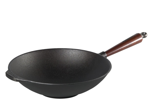 Wok 30 cm, Holzgriff - Skeppshult