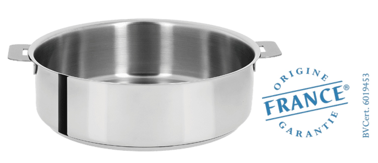 Frittierpfanne, abnehmbare Griffe, Mutine - Cristel