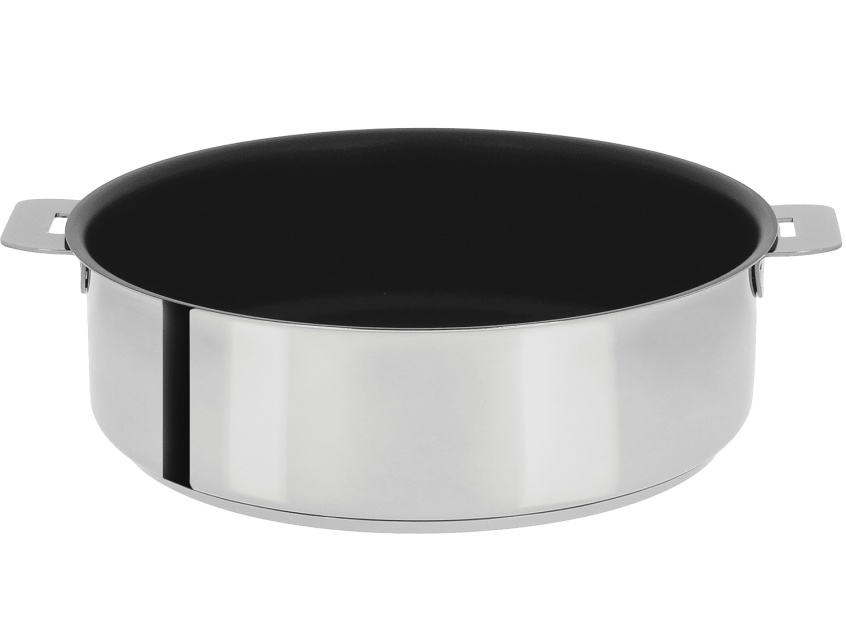 Beschichtete Sautépfanne, abnehmbare Griffe, Mutine - Cristel
