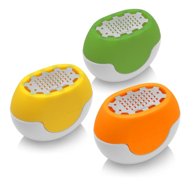 Reibe, Flexi Zesti mit Behälter - Microplane