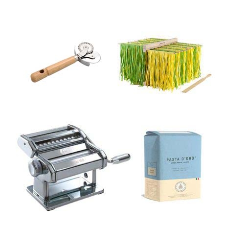 Starterpaket hausgemachte Pasta, Atlas 150 + Zubehör - Marcato