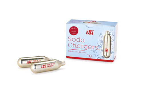 Sodakartuschen CO2, 10er Pack (Kohlensäure) - iSi