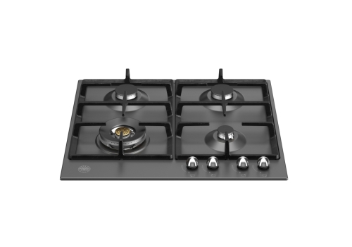Gas-Kochfeld Heritage, 60 cm, Mattschwarz - Bertazzoni