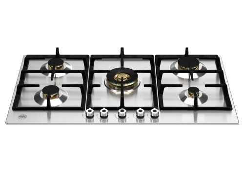 Gas-Kochfeld Professional, 60 cm, Edelstahl - Bertazzoni