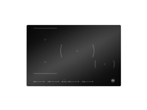 Induktionskochfeld 78 cm, abgeschrägter Rand, 4 Zonen - Bertazzoni