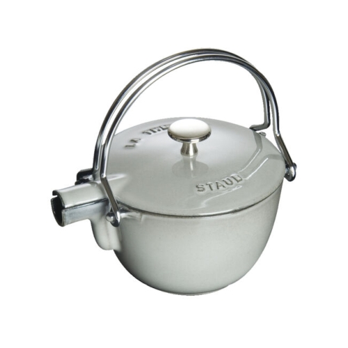 Teekanne aus Gusseisen, 1,15 liter, Grau - Staub