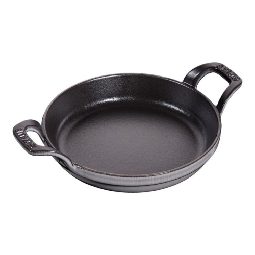 Ofenform aus Gusseisen, Grau - Staub - 16 cm