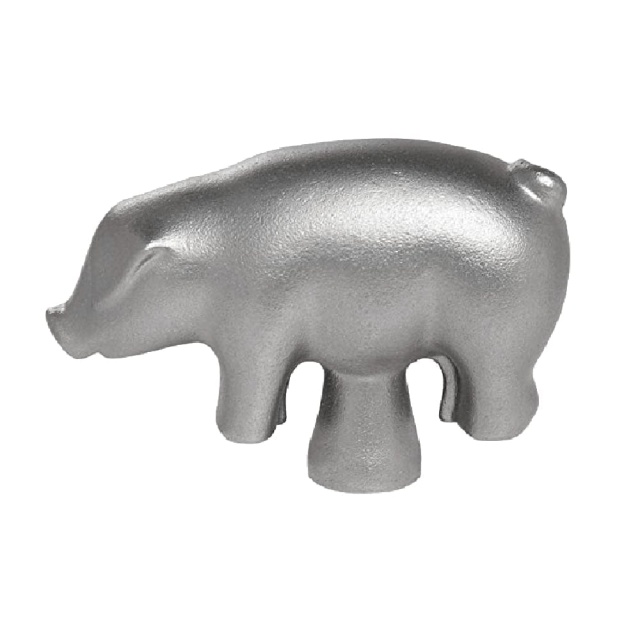 Metallknopf für Gusseisenpfanne von Staub - verschiedene Figuren - Schwein