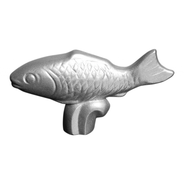Metallknopf für Gusseisenpfanne von Staub - verschiedene Figuren - Fisch