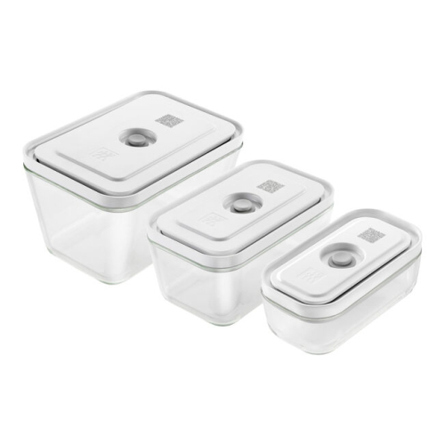 Vakuumbox aus Borosilikatglas, Fresh & Save, 3er-Pack - Zwilling