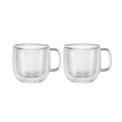 Cappuccinotasse/Teetasse aus Doppelwandigem Glas, 2er-Pack, Sorrento - Zwilling