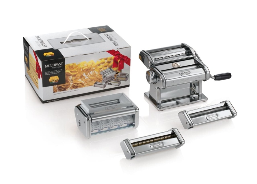 Marcato-Set, Raviolini, Reginette und Spaghetti - Marcato