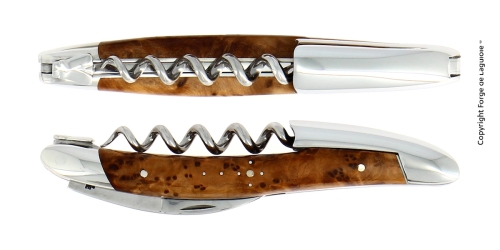 Tuja-Sommeliermesser, poliert, Tradition - Forge de Laguiole