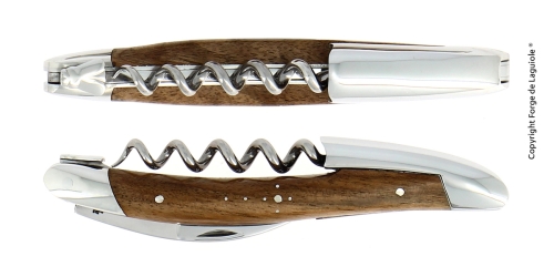 Sommeliermesser aus Nussbaum, poliert, Tradition - Forge de Laguiole