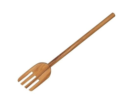 Holzgabel aus Olivenholz, 30 cm - Scanwood