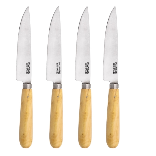 Steakmesser mit Buchsbaumgriff, 4er-Pack - Pallarès