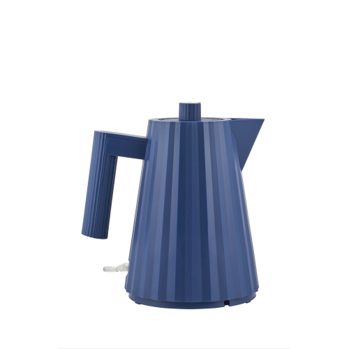 Wasserkocher, Plissé, Blau - Alessi - 1 Liter