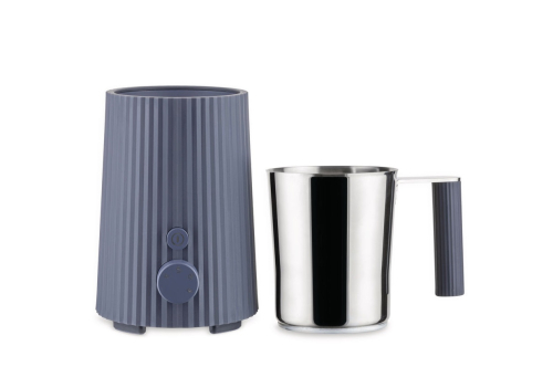 Milchaufschäumer, Plissé, Grau - Alessi