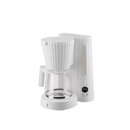 Kaffeemaschine, Plissé - Alessi - Weiß