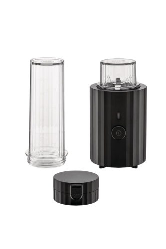 Personal Blender / Mini-Mixer, Plissé, Schwarz - Alessi