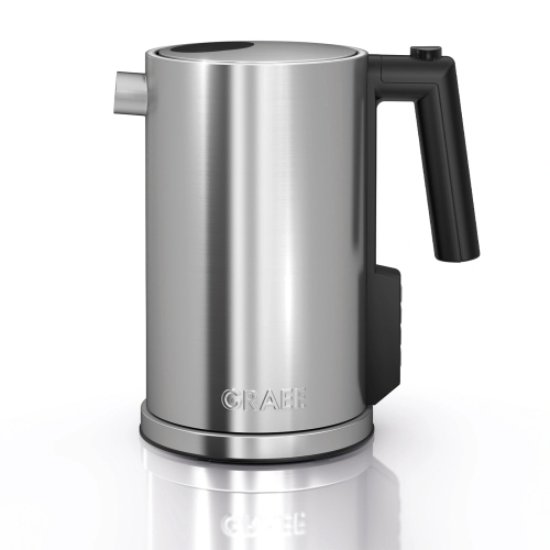Wasserkocher mit Temperatureinstellung 1,2 L, Edelstahl - Graef