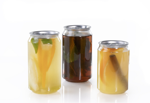 PET-Soda-Dose, 100er-Pack - 100% Chef